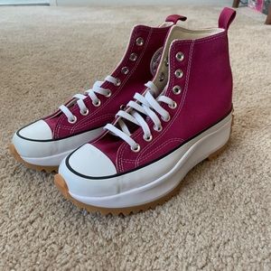 CONVERSE platform sneakers